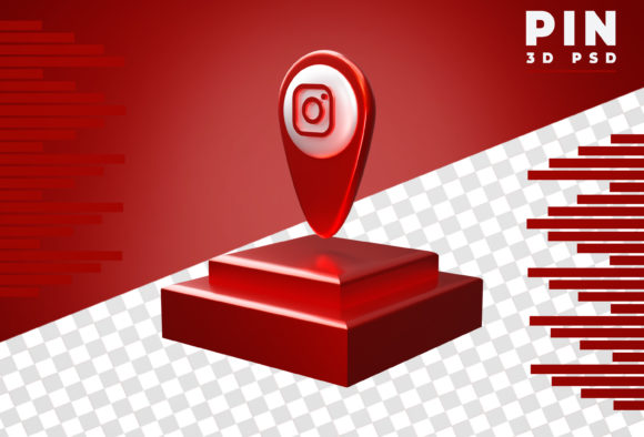 3d Pin Logo Instagram Rendering: Elevate Your Visual Storytelling