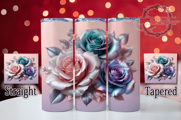 3D Pink Rose Floral Tumbler Wrap: A Practical Review for Custom Drinkware Projects