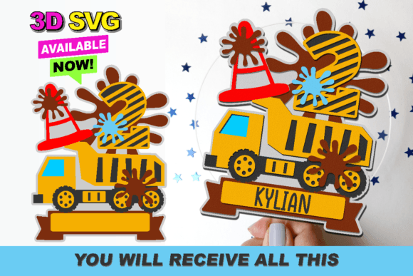 Dump Truck Cake Topper 3D SVG: A Practical Evaluation for Creators