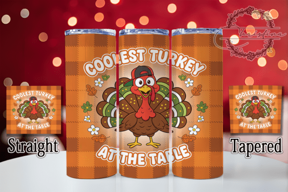 Elevate Your Drinkware Projects with the Coolest 3D Turkey Thanksgiving Tumbler