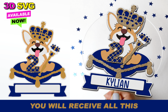 King Corgi Royal Cake Topper 3D SVG: A Comprehensive Evaluation