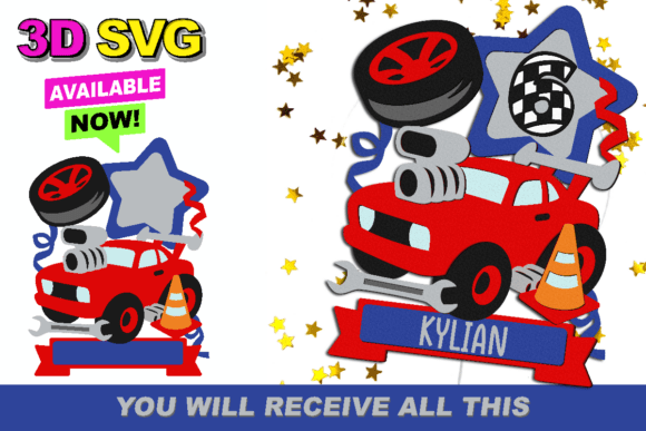 Revving Up Creativity: The Ultimate Guide to Using Muscle Car Cake Topper 3D SVG Files